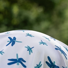 Dragonfly Print/Silver/Blue & Sage